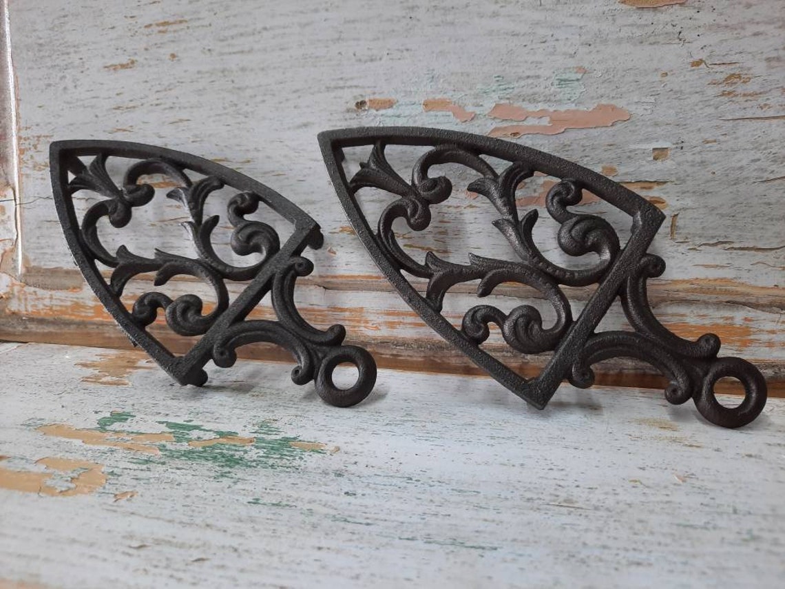 Antique Cast Iron Trivets for Hot Dishes Vintage Trivet Etsy