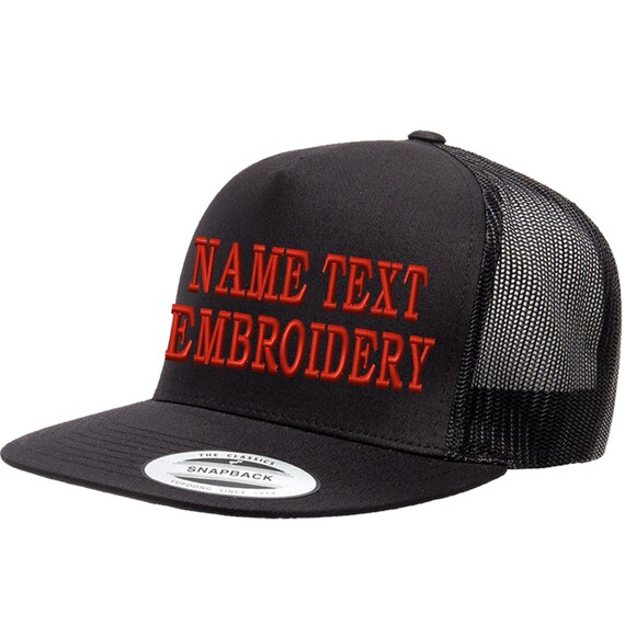 Custom Embroidery Trucker Hat Yupoong 