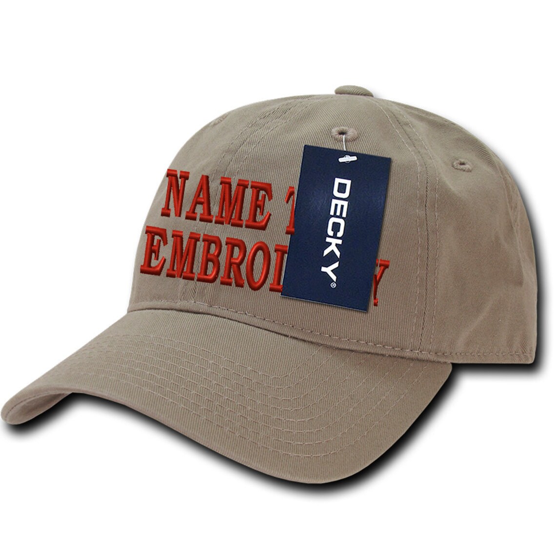 Custom Embroidery Unstructured Dad Hat Personalized Text Name - Etsy