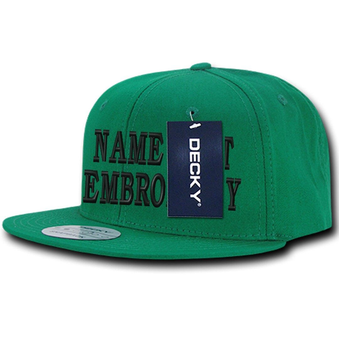 ハット BSM Logo Baseball Cap (Multi) - Green Baseball Hat - Green Canvas with Pine Tree and Star
