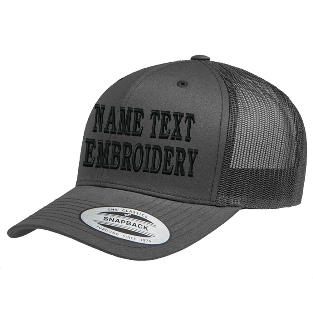 Custom Embroidery Trucker Hat Yupoong 