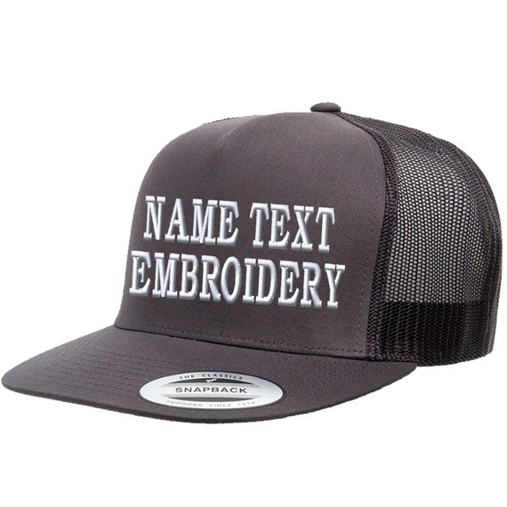 Custom Embroidery Trucker Hat Yupoong 
