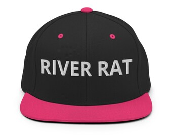 RIVER RAT Snapback Hat