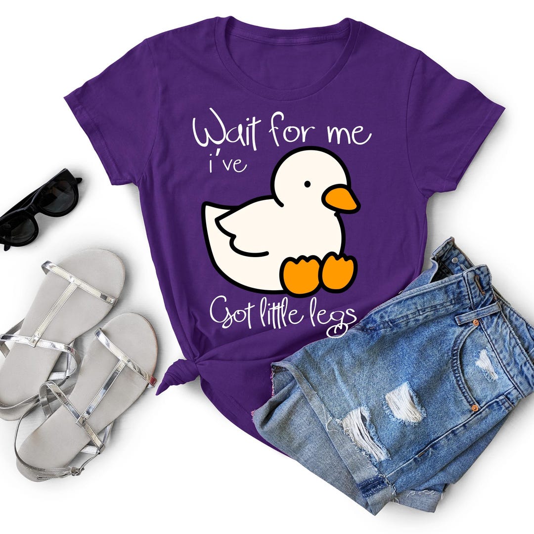 Wait Duck Wait for Me I've Only Got Little Legs PNG With Ducks, Funny Ducks PNG ...