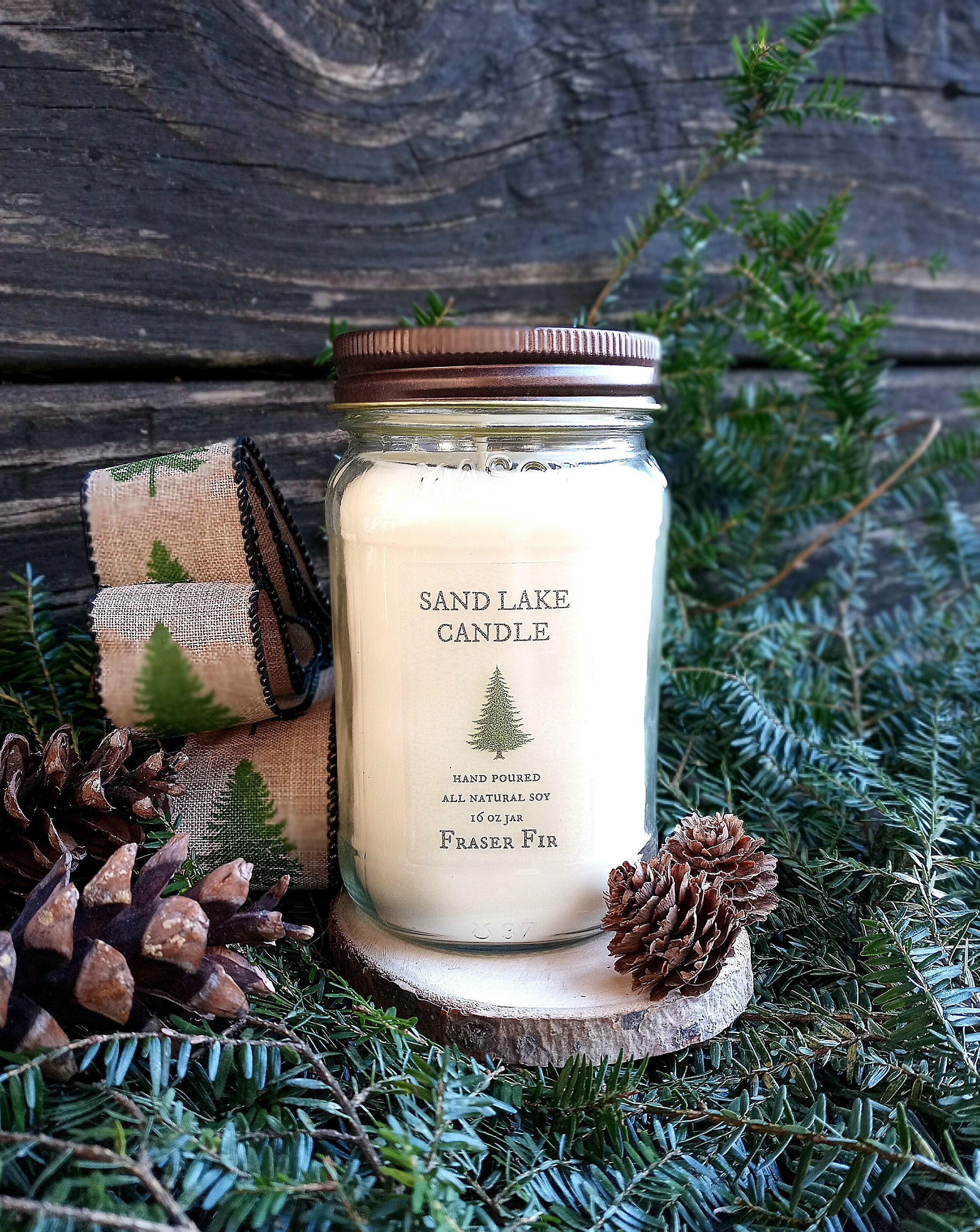 All Natural Soy Wickless Candle Jars - 7 oz