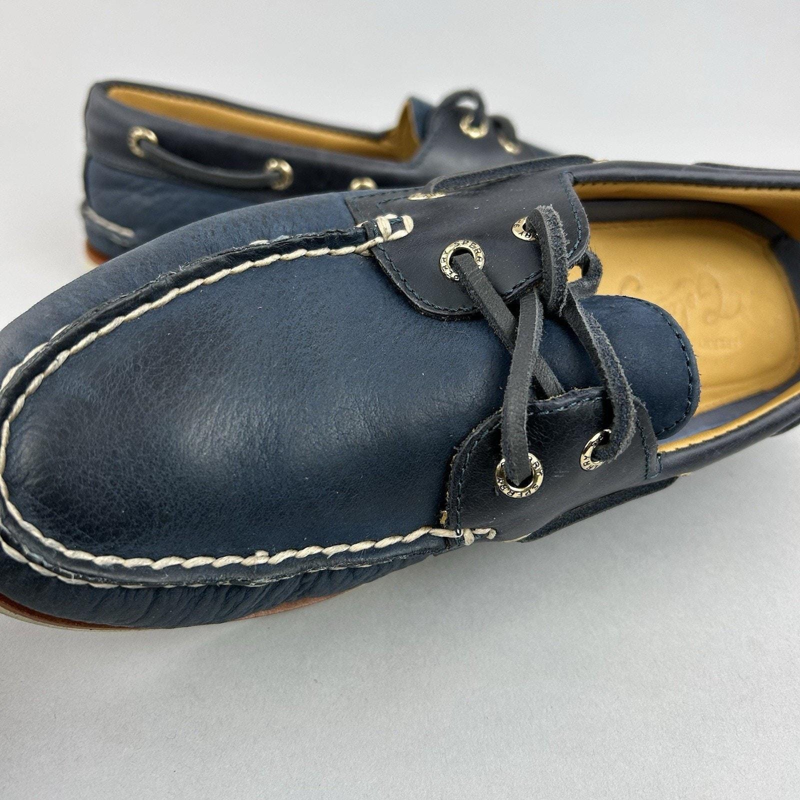 Sperry Gold Cup Top Sider Boat Deck Navy Classic Summer 