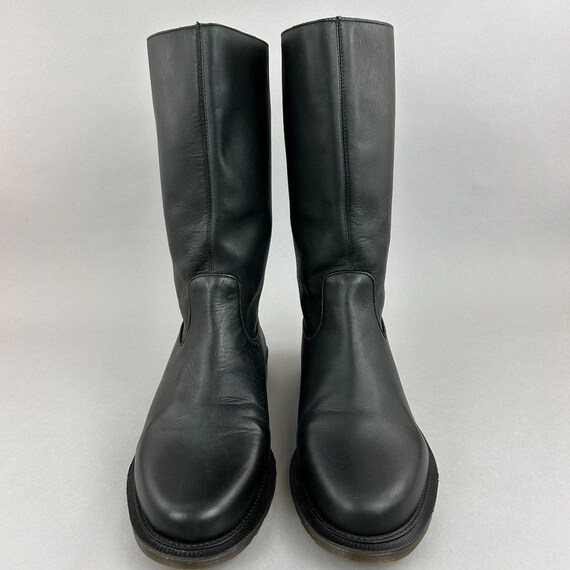 Dr. Martens Samson Black Leather Biker Boots, EU46 UK11  display picture 1