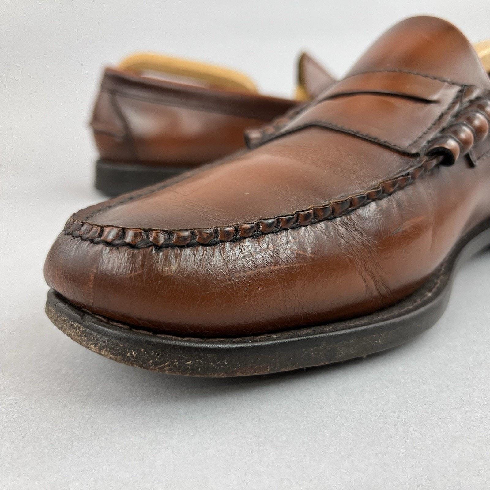LRX brown leather comfort loafers shoes 8 Sperry Shoes Youth 13.5 M Loafers Brown Leather Comfort Hook  main image 4
