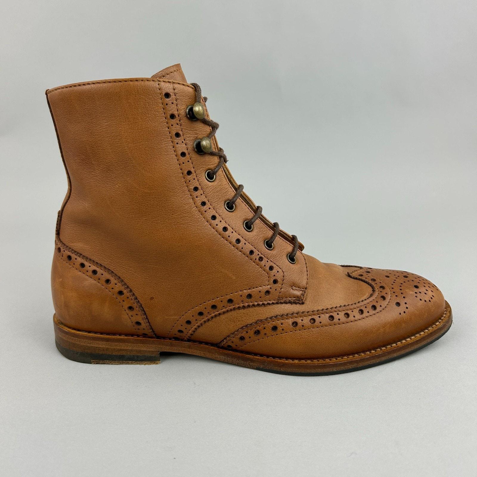 Brown Brogues - Etsy