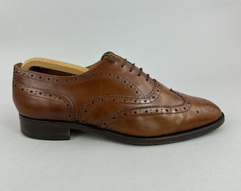 Cole Haan Country Vintage Cognac Brown Leather Split Toe Oxfords Brogue Men 11.5 Cole Haan Country Vintage Cognac Brown Leather Split Toe  main image 3