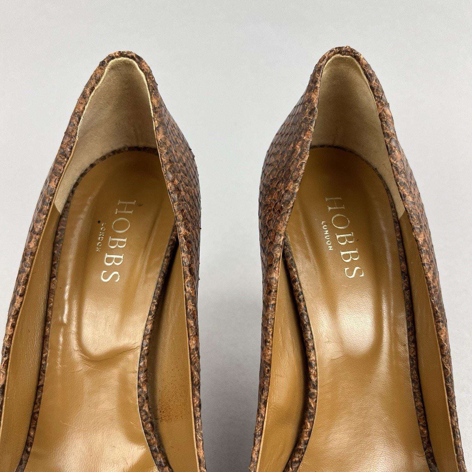 Chaussures à Talons En Cuir Hobbs Taille UK 6 - Occasion - Parfaites Pour Une Sortie Chic