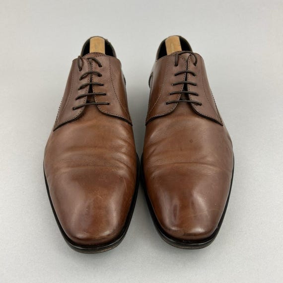 Hugo Boss Carmon's Brown Leather Formal Lace up Classic Dress Smart Shoes  UK11 - Etsy