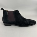 Russell Bromley Paul Black Suede Ankle Pull On Chelsea Dealer Boots EU46 UK12