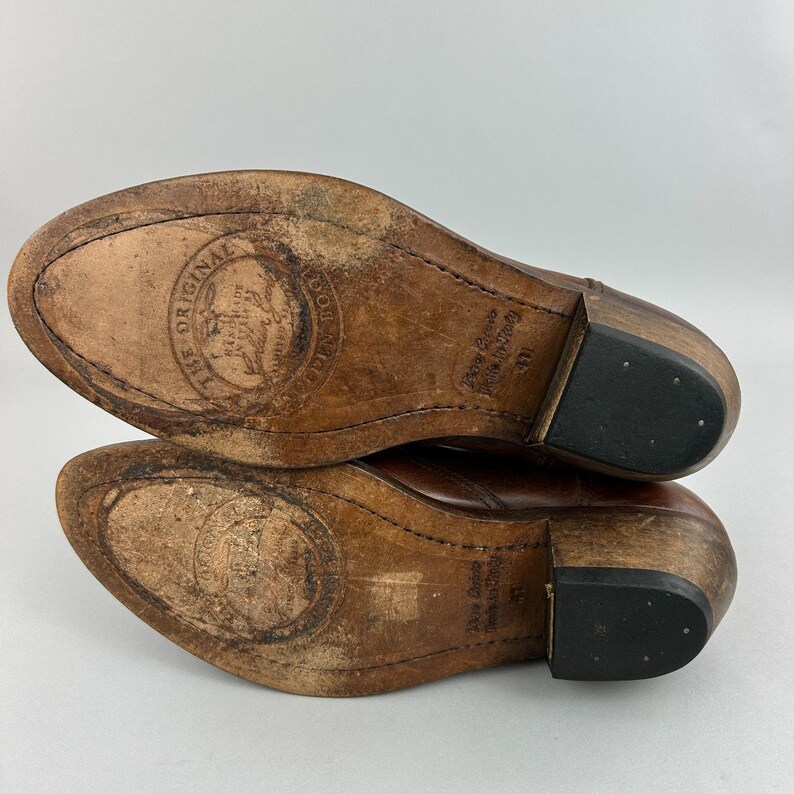 Golden Goose Boots Size EU41 UK8 Deluxe Brown Cowboy Western Chelsea Boho Bootie image 16