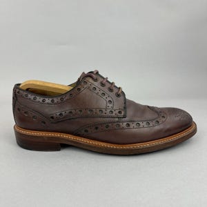 Oliver Sweeney Hasketon brogues vleugeltip leren derby veter Goodyear schoenen maat EU42.5 US9.5 UK8.5
