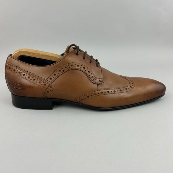 ted baker brown dress shoes Size EU41 UK7 Ollivur Tan Leather Brogues Wingtip Formal Silver Women's Bridal & Pattern Size:6-9 months US kids' numeric Mens Ted Baker Regent