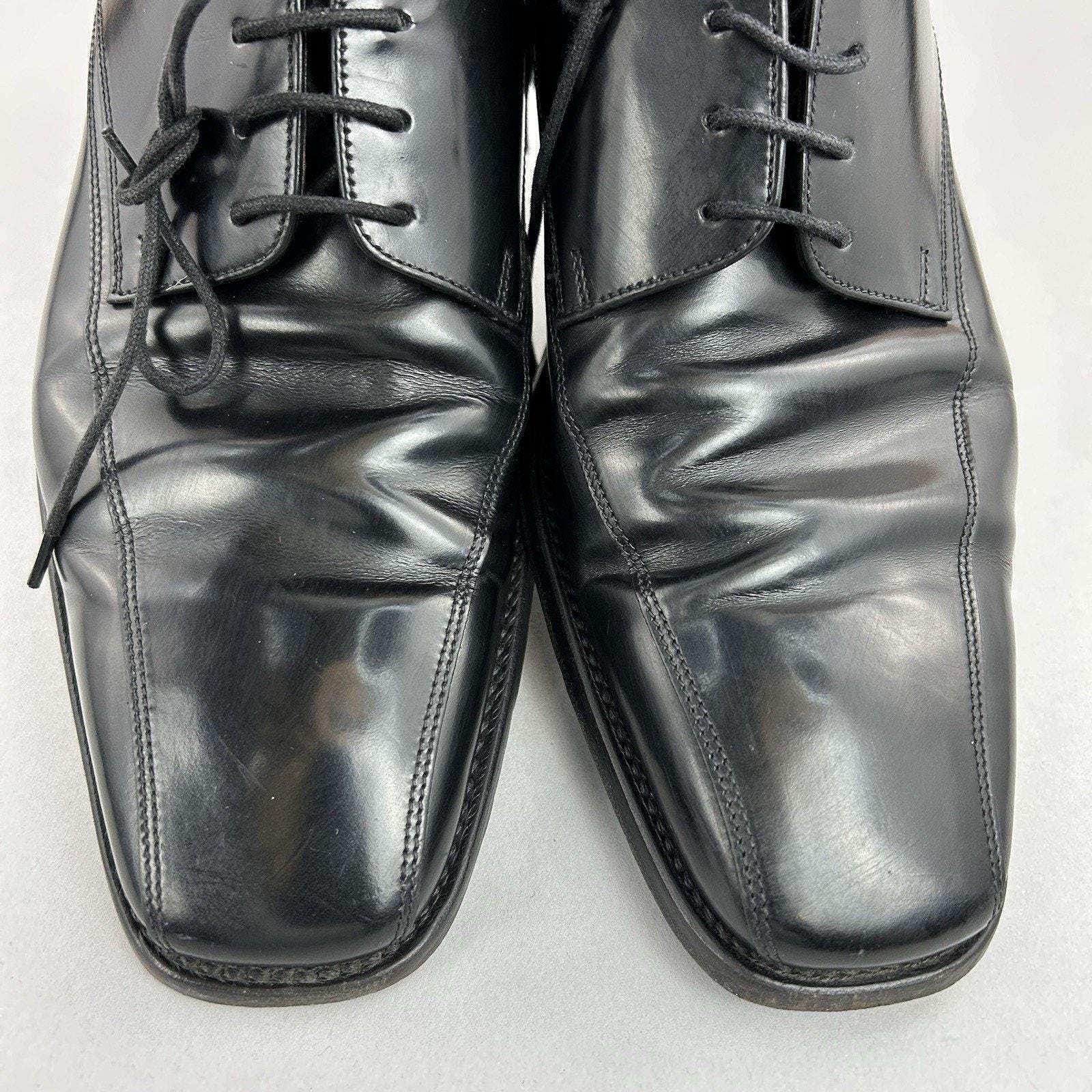 Loake Black Leather Oxford Derby Shoes - Goodyear Welted  display picture 3