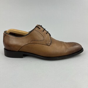 Oliver Sweeney Paderne bruine leren brogue derby formele schoenen EU43 UK9