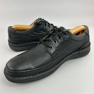 Scarpe Clarks taglia UK 8.5 in pelle nera Nature Three Country Walking Active Air immagine 6