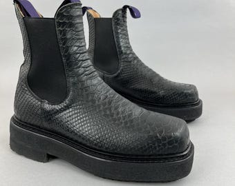 EYTYS Black Phoenix Leather Loafers - Etsy New Zealand