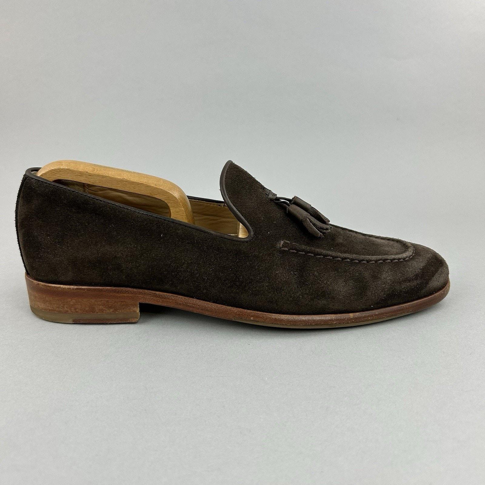 Russell and Bromley London Men’s brown suede loafers Size EU 44 Brown Suede Henri Summer Loafer – Drakes US main image 3