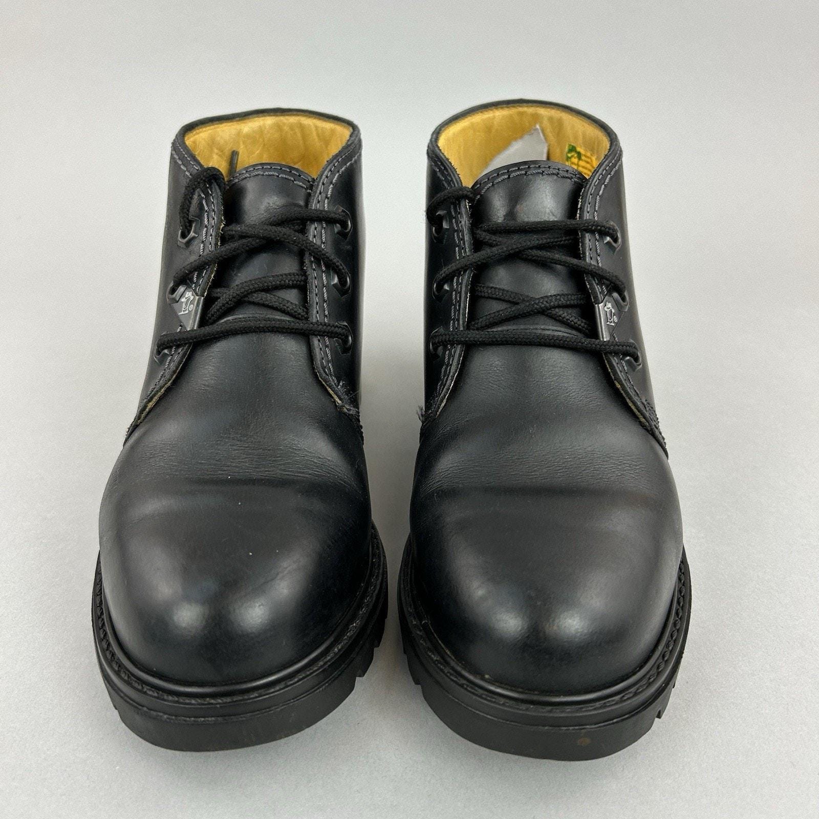 PANAMA JACK. EUC Chukka Boot. Mens Black Leather Size 14 Panama Jack Bota Black Leather Ankle Chukka Walking Hiker  main image 4