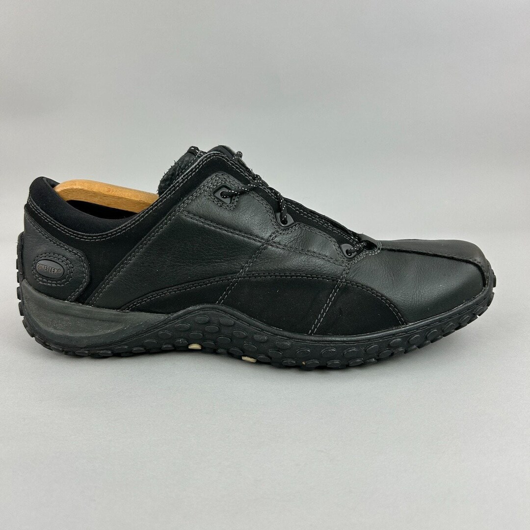 Clarks GTX Black Leather Active Air Derby Goretex Casual Lace up