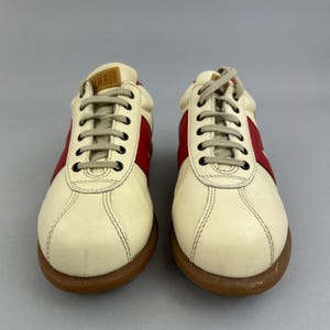 Camper Shoes Size EU36 UK3 Pelotas Ariel Cream Leather Bowling Sneaker Trainers image 2