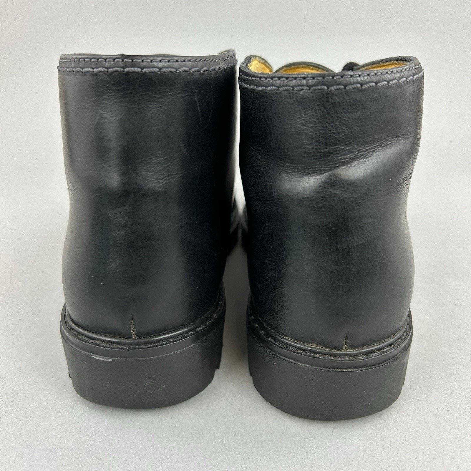 PANAMA JACK. EUC Chukka Boot. Mens Black Leather Size 14 Mr Panama Jack Mid Havana Joe Waterproof Chukka Boot Men EU  main image 2