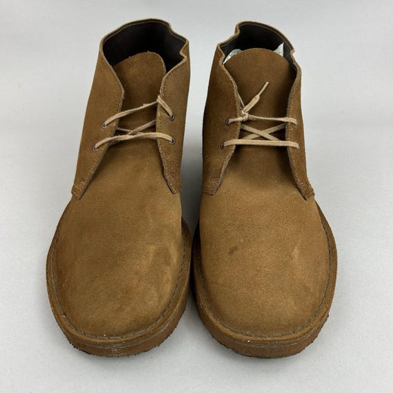 Clarks Brown Suede Ankle Chukka Casual Boots US15 UK14 - Etsy display picture 3
