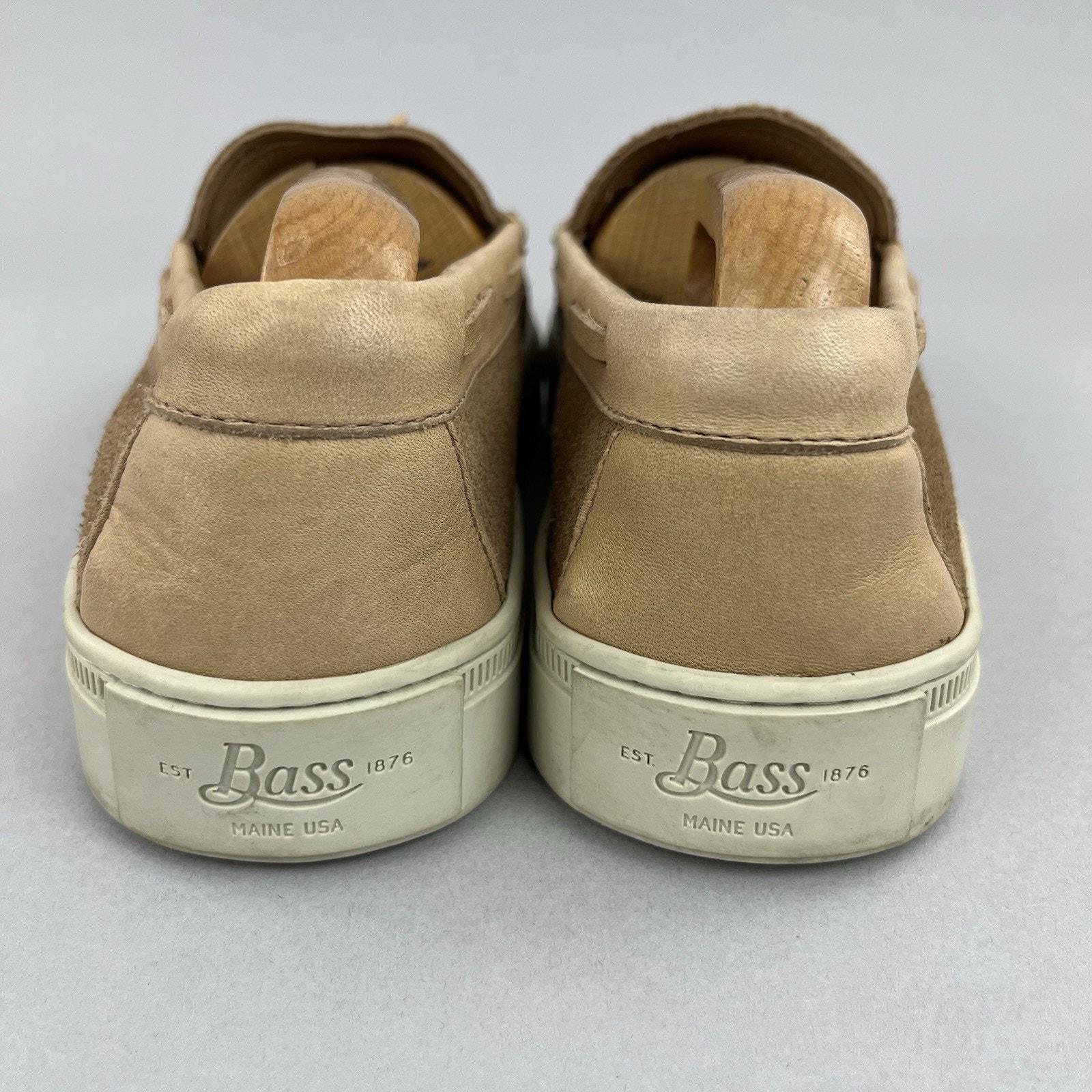 GH Bass Weejuns Tan Suede Slip on Tassel Loafers Moccasins 