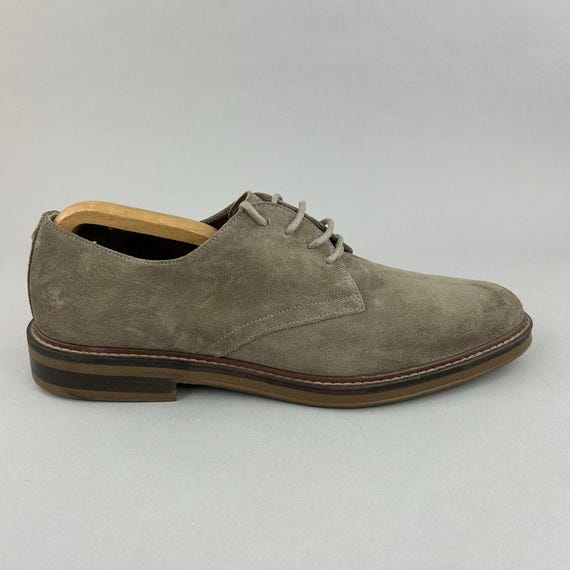 Jasper Conran Grey Suede Derby Dress Shoes US 11 UK 10 UK