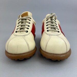 Camper Shoes Size EU36 UK3 Pelotas Ariel Cream Leather Bowling Sneaker Trainers image 3
