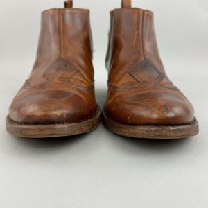 Golden Goose Boots Size EU41 UK8 Deluxe Brown Cowboy Western Chelsea Boho Bootie image 3