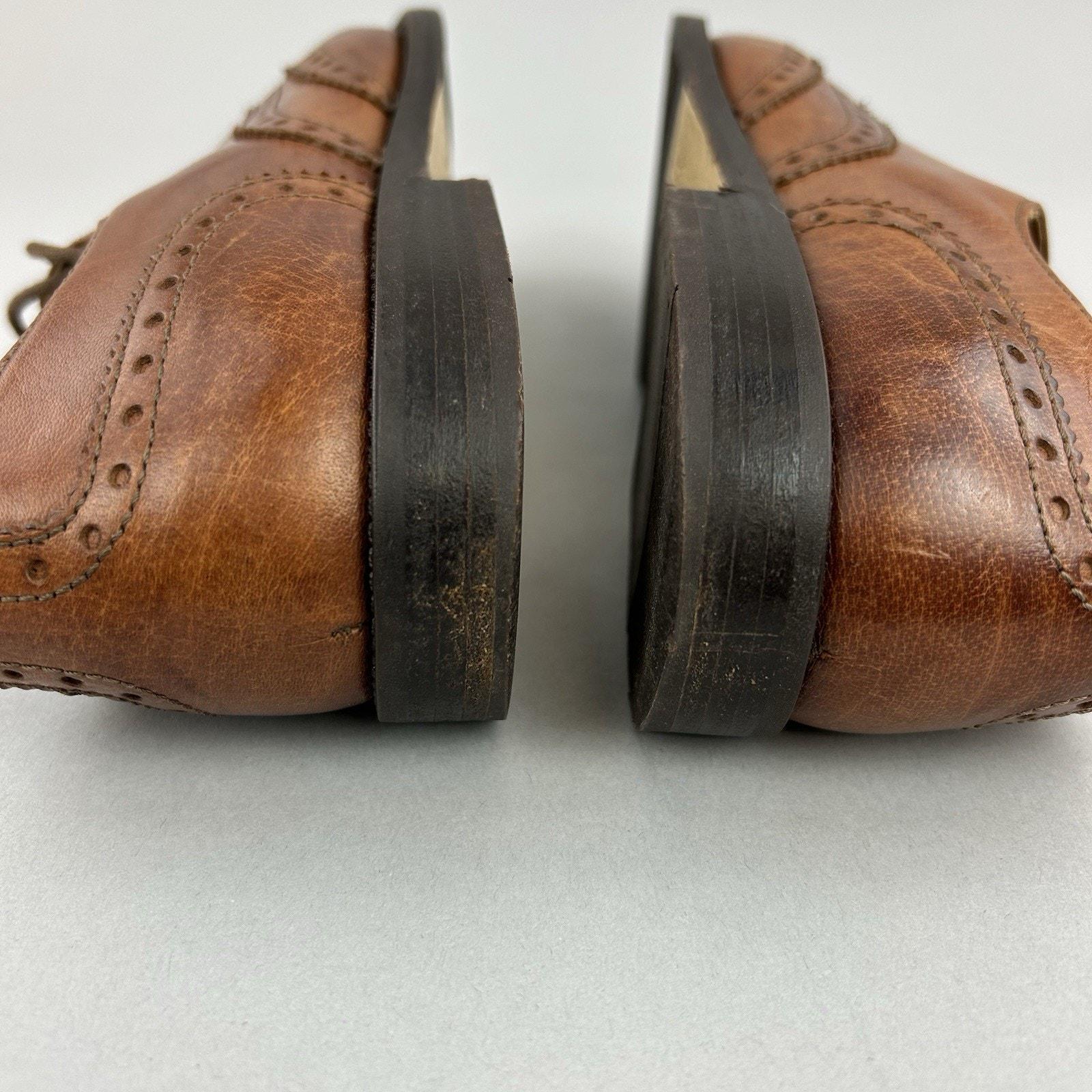 Russell Bromley Jeeves Brown Brogues Wingtip Smart Dress 