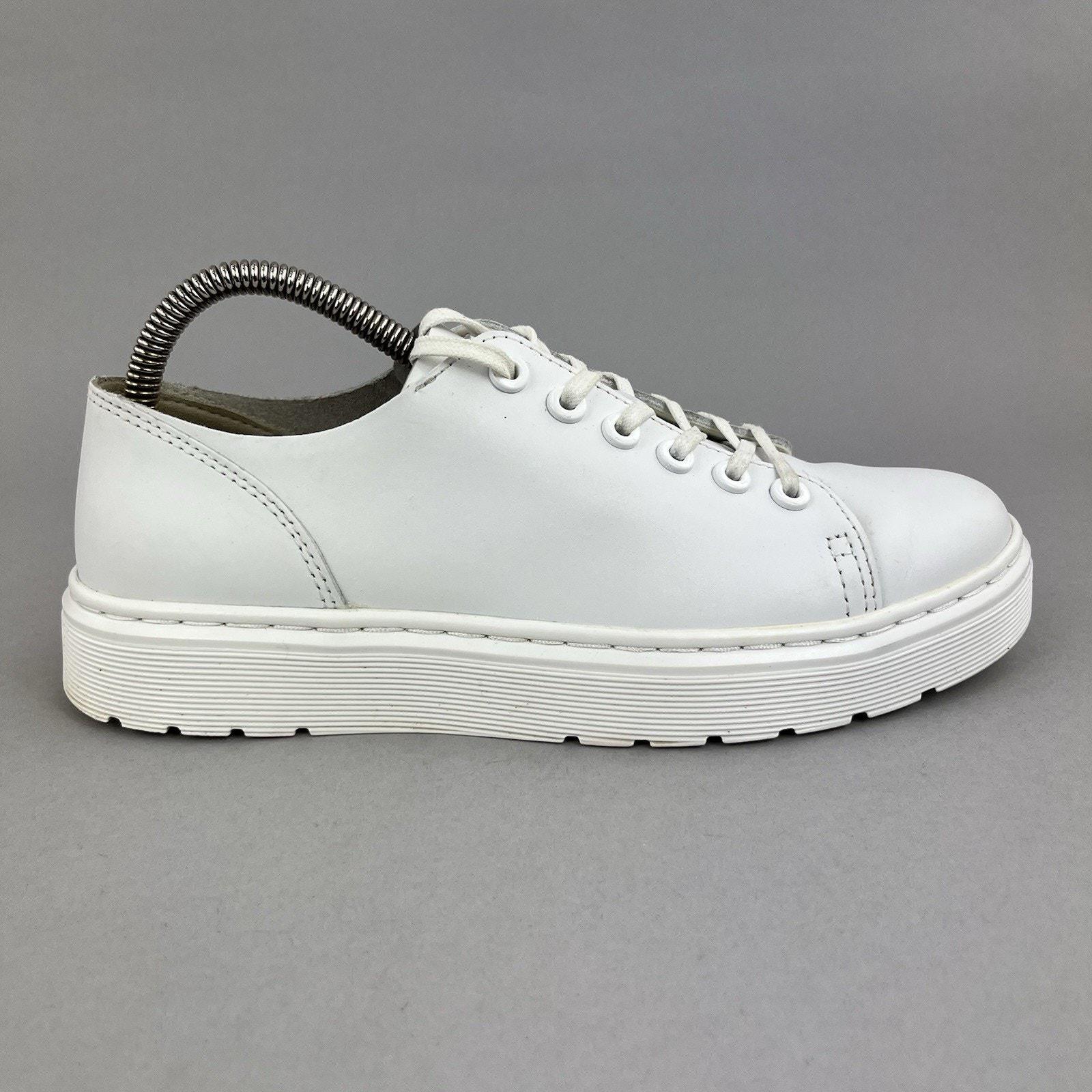 Dr Martens Dante Shoes M5/ W6 White Leather Comfort Derby Low Chunky Sneaker Shoes Dr.Martens Dante White Size: 44 - PS Auction - We  main image 2