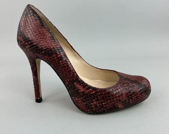 LK Bennett-slangenleren instappers (VK 3)