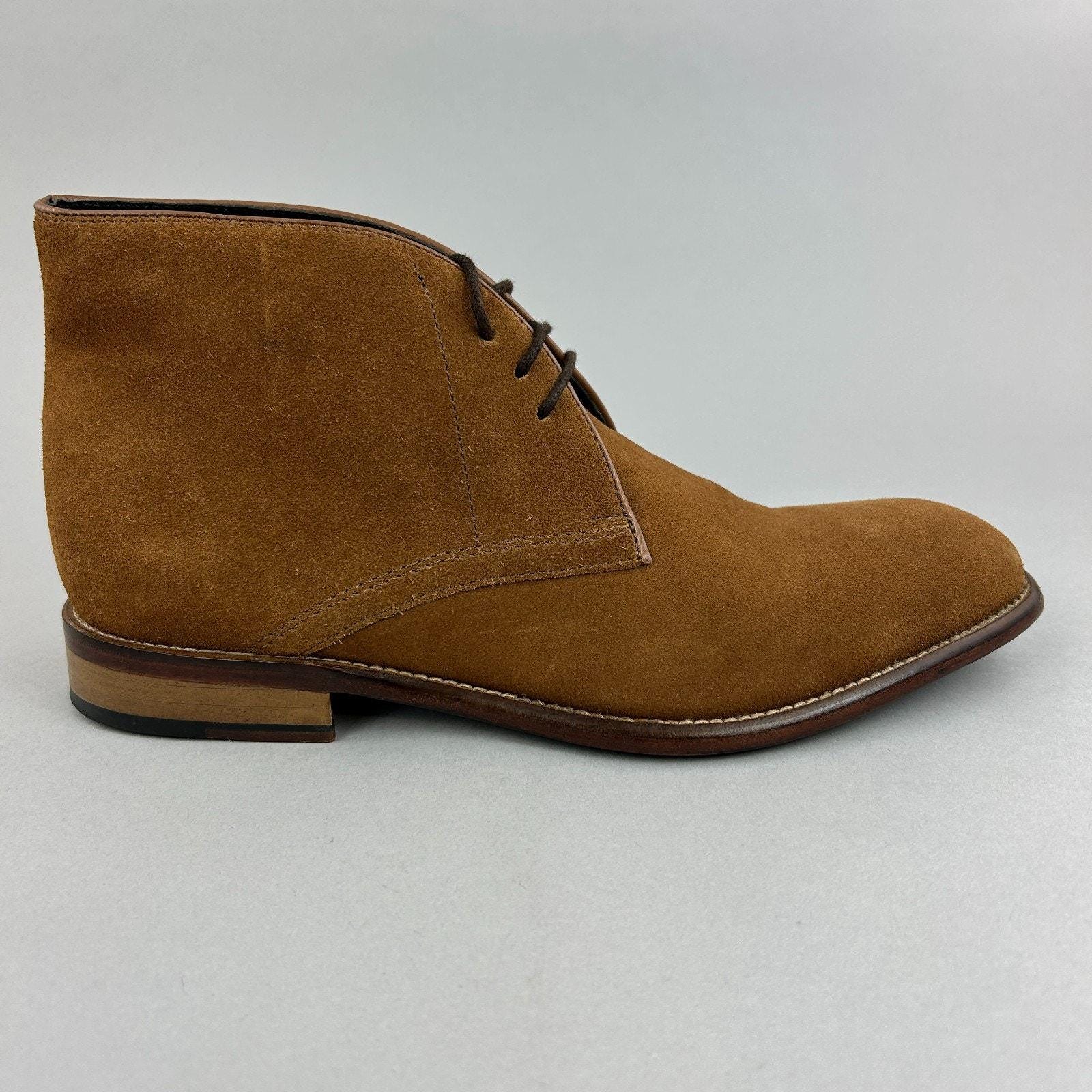Marks Spencer Sartorial Brown Suede Chukka Desert Lace up 