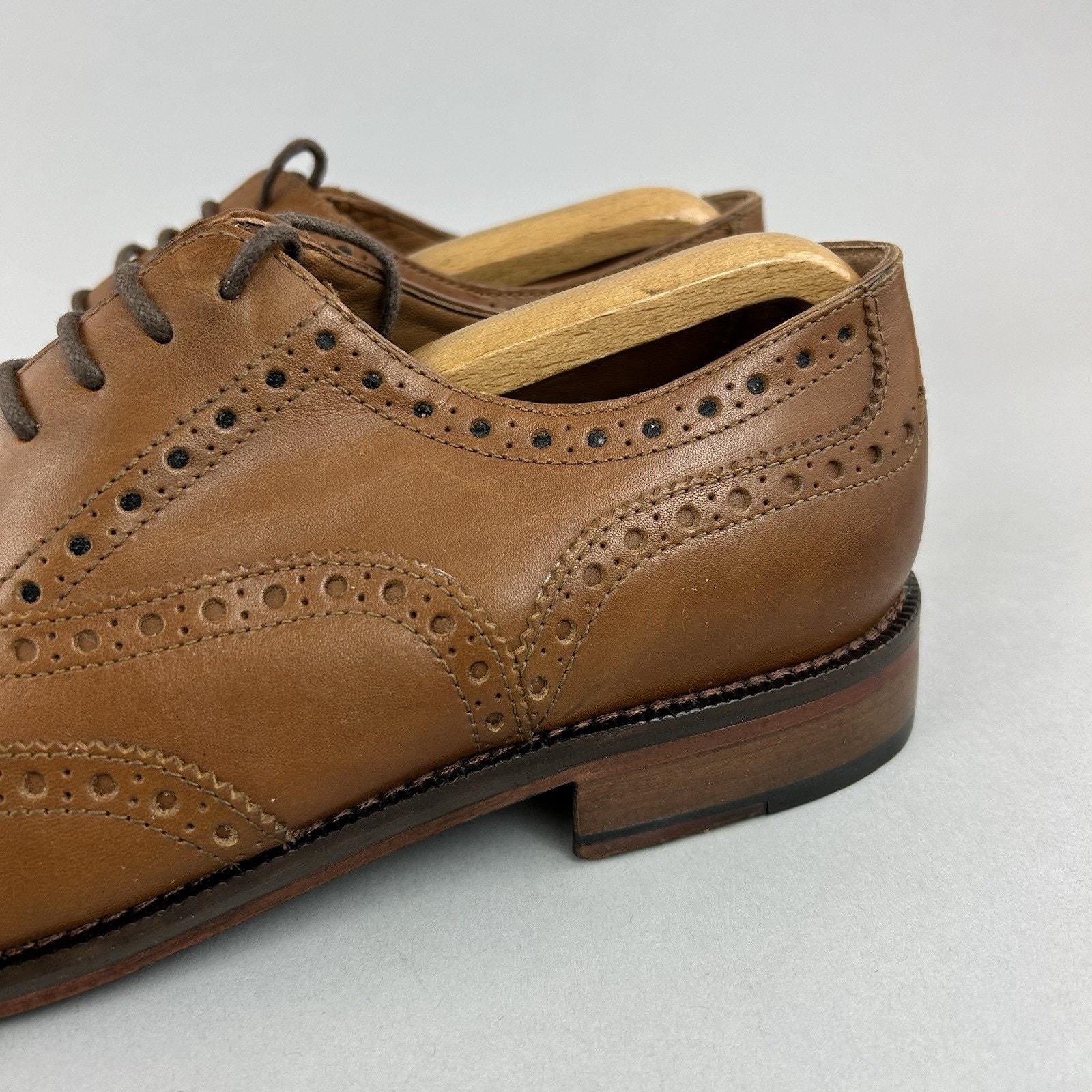 John Lewis Wingtip Dress Shoe Austin Wingtip Brogues Black – John Cherokee main image 2