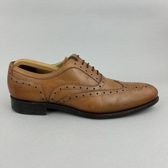 Jasper Conran Leather Brogue Wingtip Dress Shoes EU44 US11 UK10