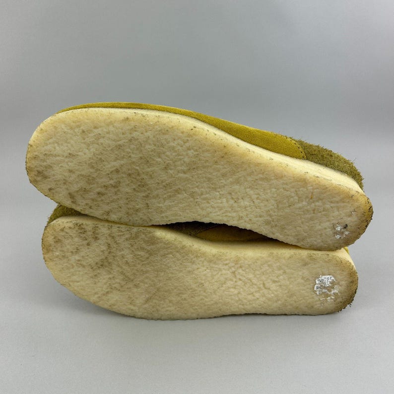 Zapatos Clarks Originals para hombre, talla UK 6.5, modelo Wallabee Olive Combi, mocasín náutico de ante. imagen 14