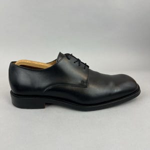 Joseph Cheaney Black Leather Oxford Lace Classic Bench England Dress Shoes UK11