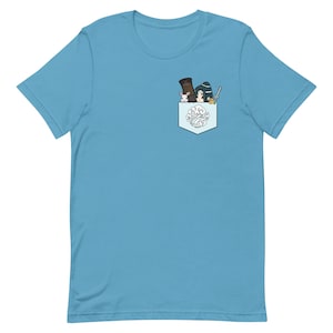 Pocket Lan Wangji T-Shirt | MDZS | Mo Dao Zu Shi | The Untamed | Grandmaster of Demonic Cultivation