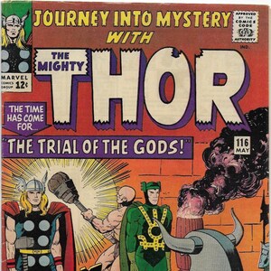 Journey Into Mystery #116 - silver age Thor comic from May 1965 - free US shipping!