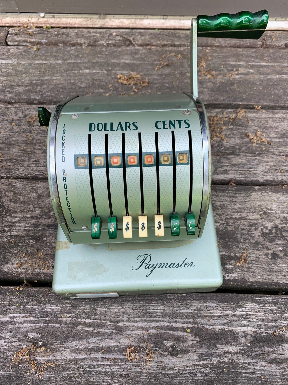 Vintage Paymaster Check Writing Machine Series X550 Etsy