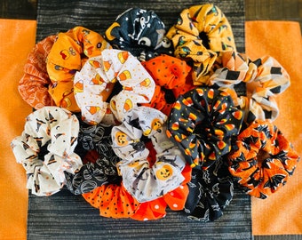 Halloween Scrunchies - Hair Accessories