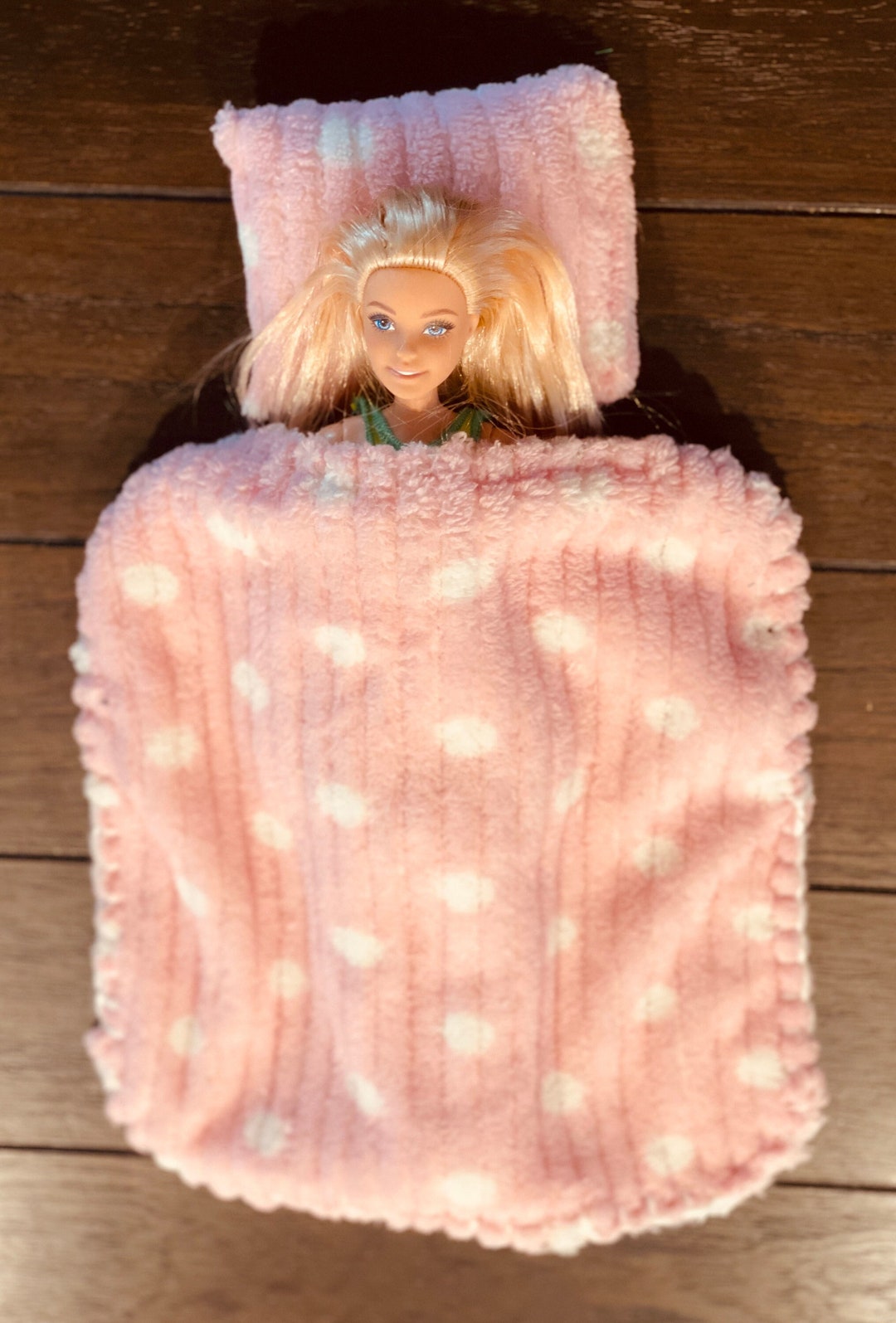 Pillow and Blanket for Barbie Polka Dot Etsy