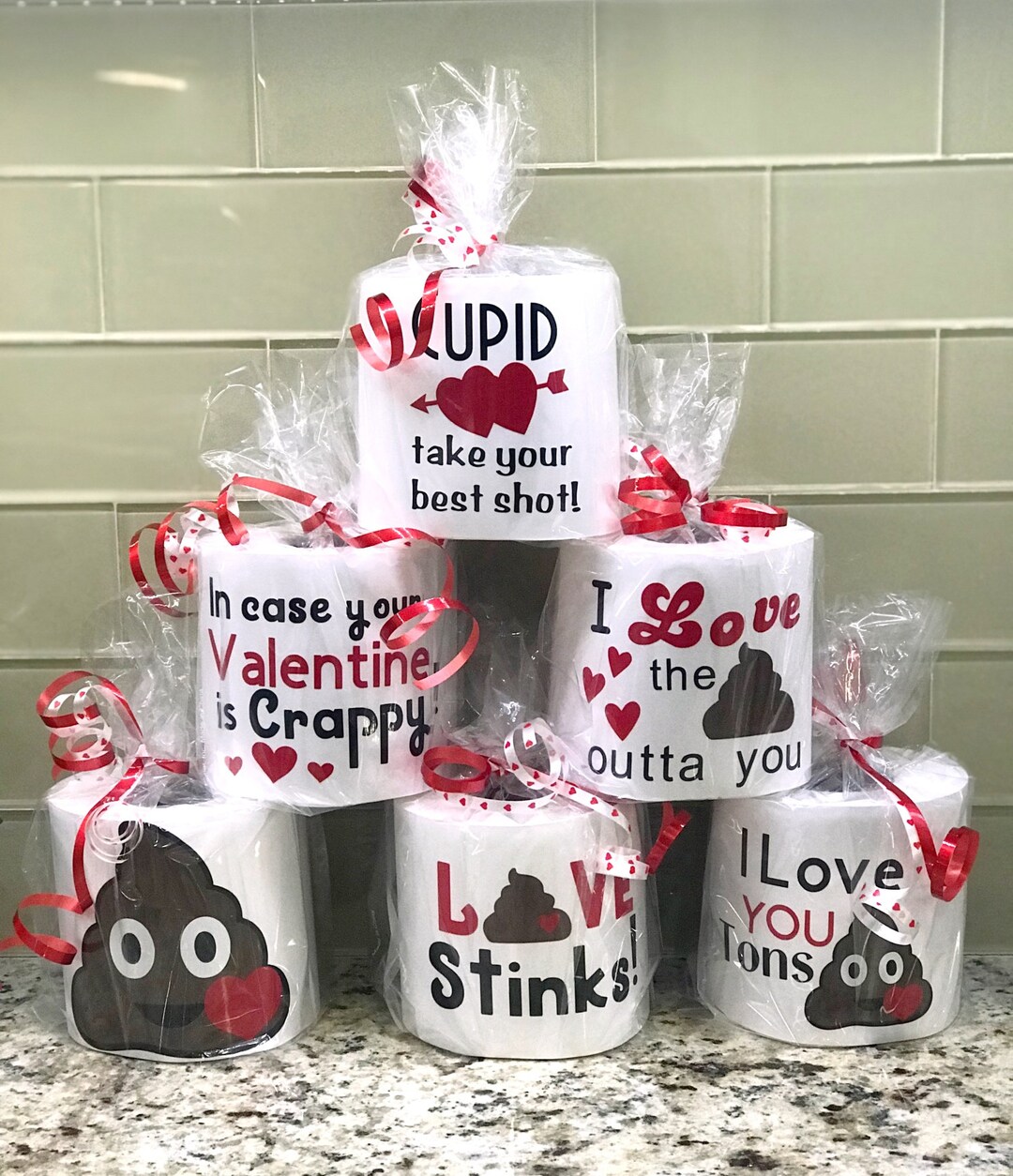 Valentine Toilet Paper Gifts for Your Loved Ones All Ages Fun Many