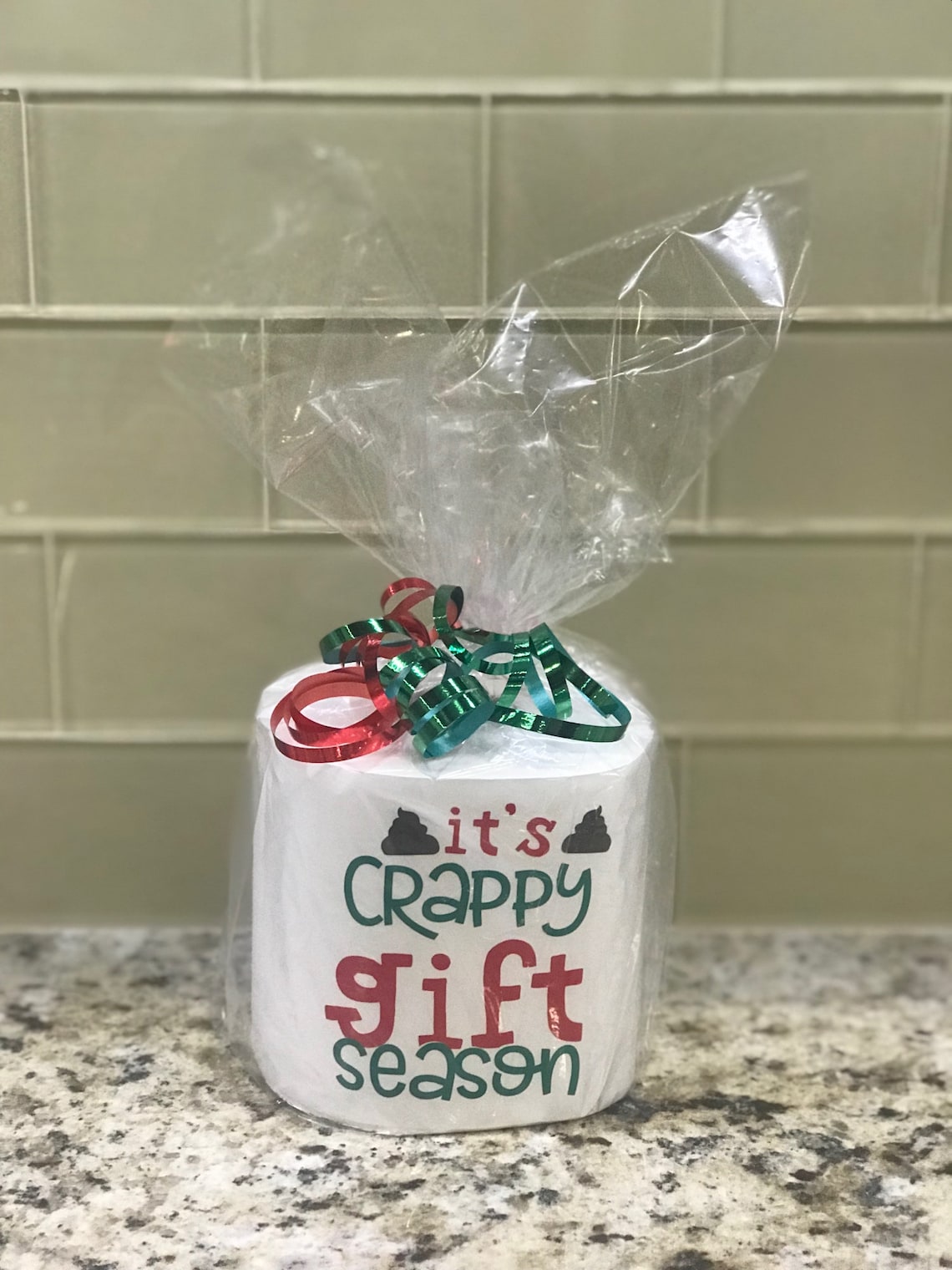 Toilet Paper Gag Gifts 10 Designs Christmas Gift Etsy