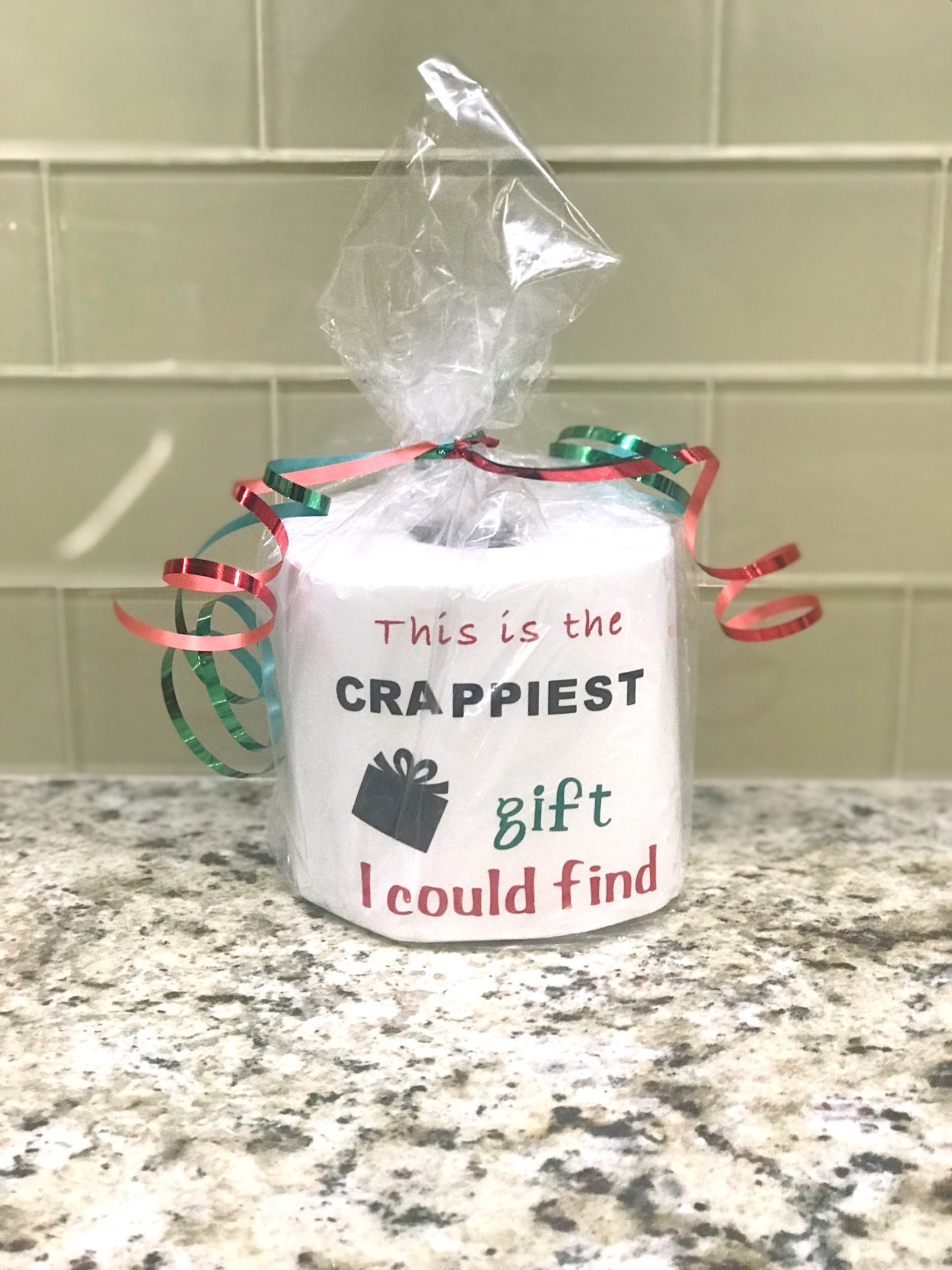Toilet Paper Gag Gifts 10 Designs Christmas Gift Etsy